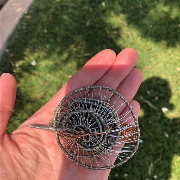 Wire Wrapped Pendant - Picture 6 of 6